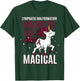 Lymphatic Malformation Awareness Unicorn Lover Lymphangioma T-Shirt - T-Shirt | Forest