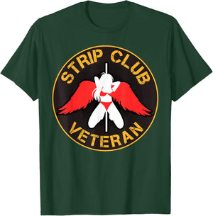 Strip Club Veteran T-Shirt - T-Shirt | Forest
