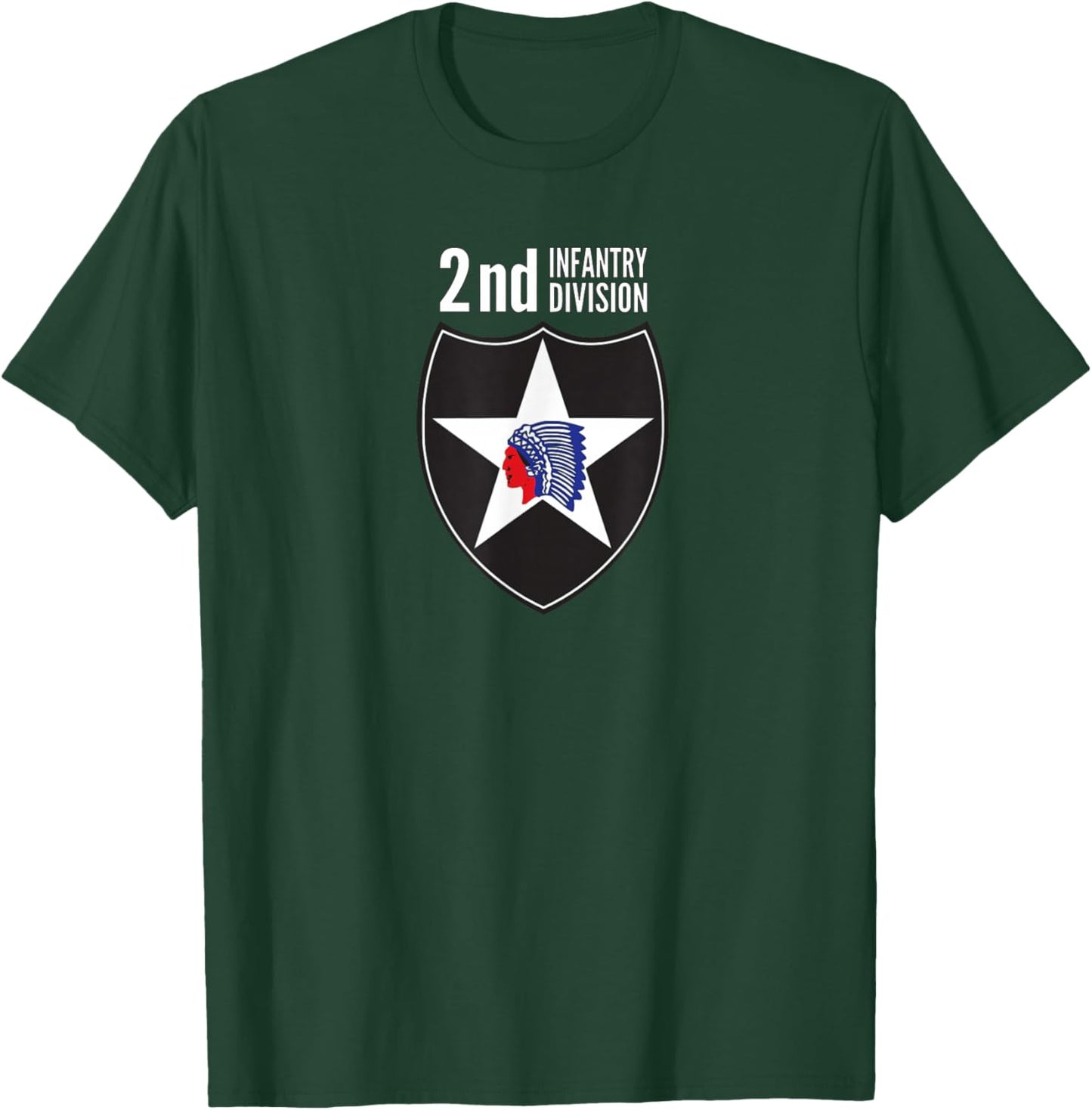 2nd Infantry Division United States Army South Korea Forces T-Shirt - T-Shirt | Forest