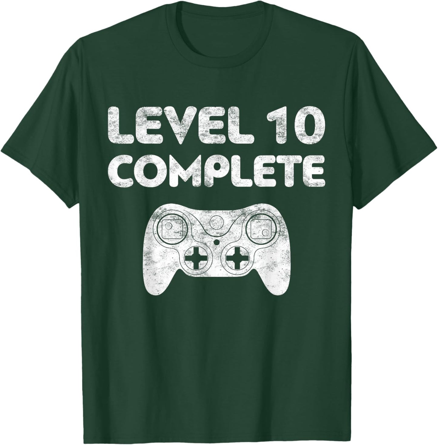 Level 10 Complete 10th Wedding Anniversary Shirt T-Shirt - T-Shirt | Forest