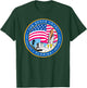 Space Coast Cape Canaveral Florida Space Shuttle Emblem T-Shirt - T-Shirt | Forest
