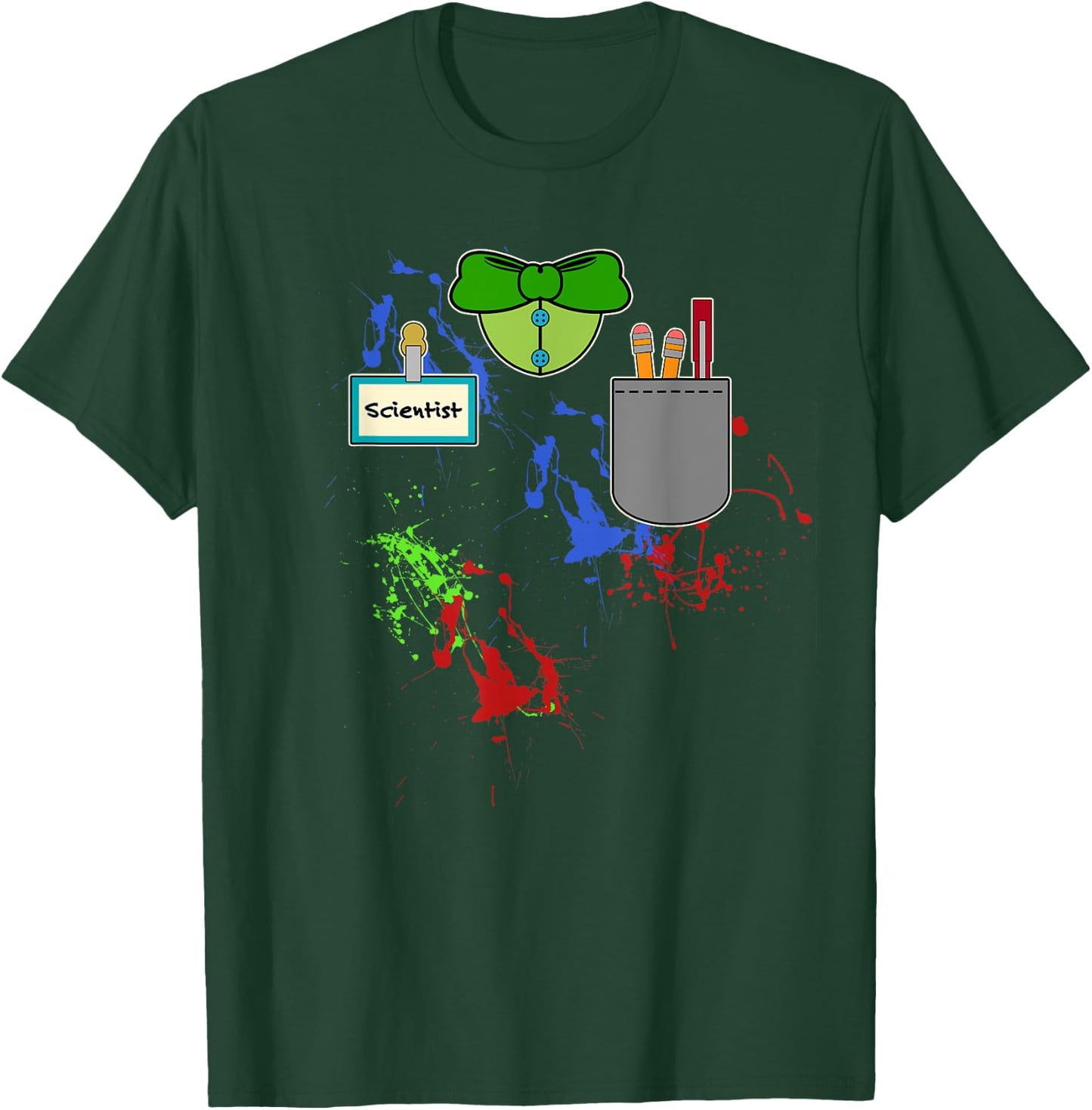 Halloween Mad Scientist Matching Group Costume T-Shirt - T-Shirt | Forest