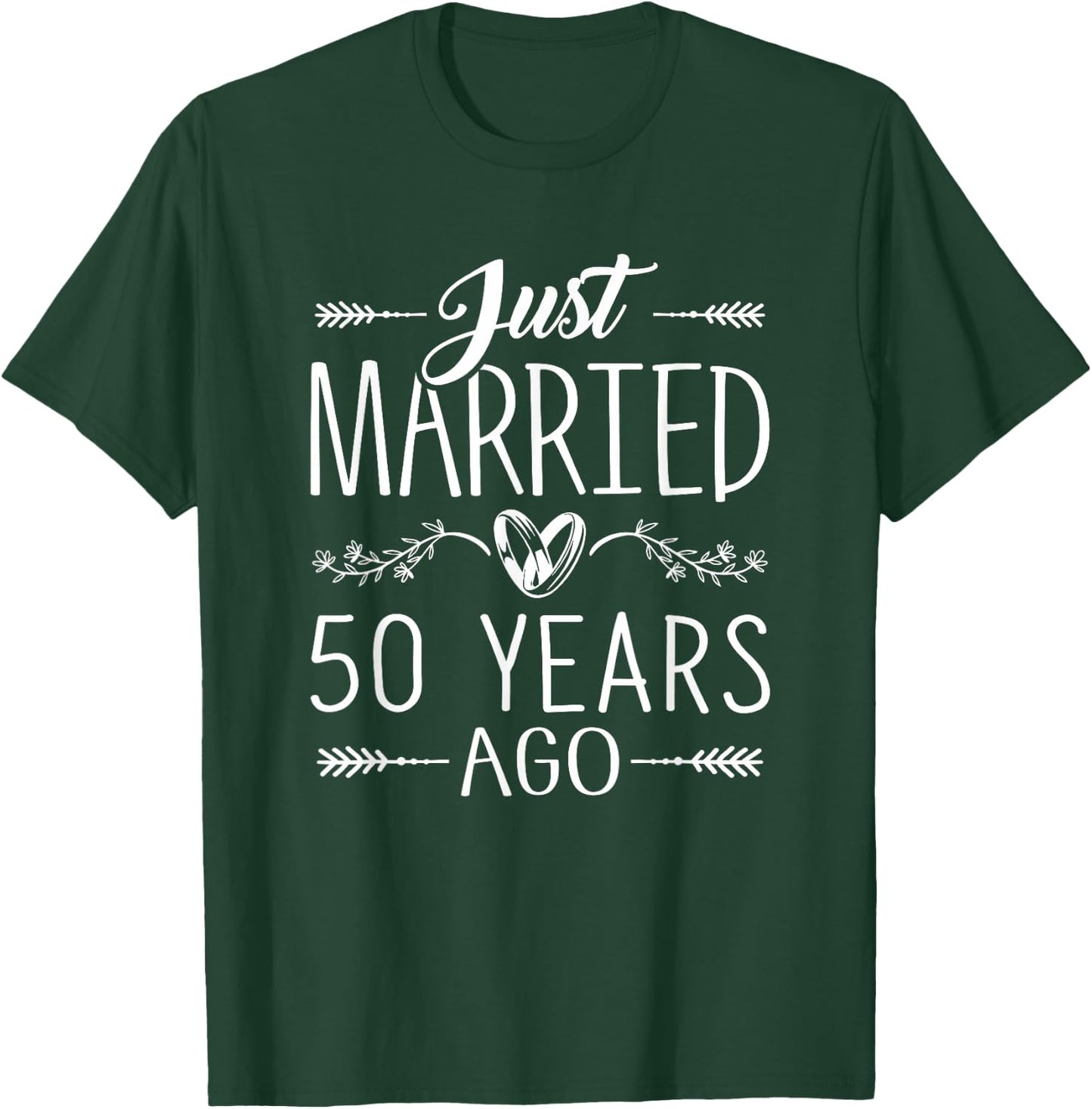 50th Wedding Anniversary Shirt for Couples Parents Matching T-Shirt - T-Shirt | Forest