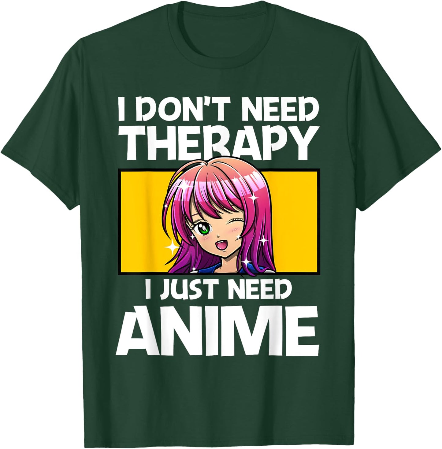 Anime Art Teen Girls Men Anime Merch Anime Lovers T-Shirt - T-Shirt | Forest