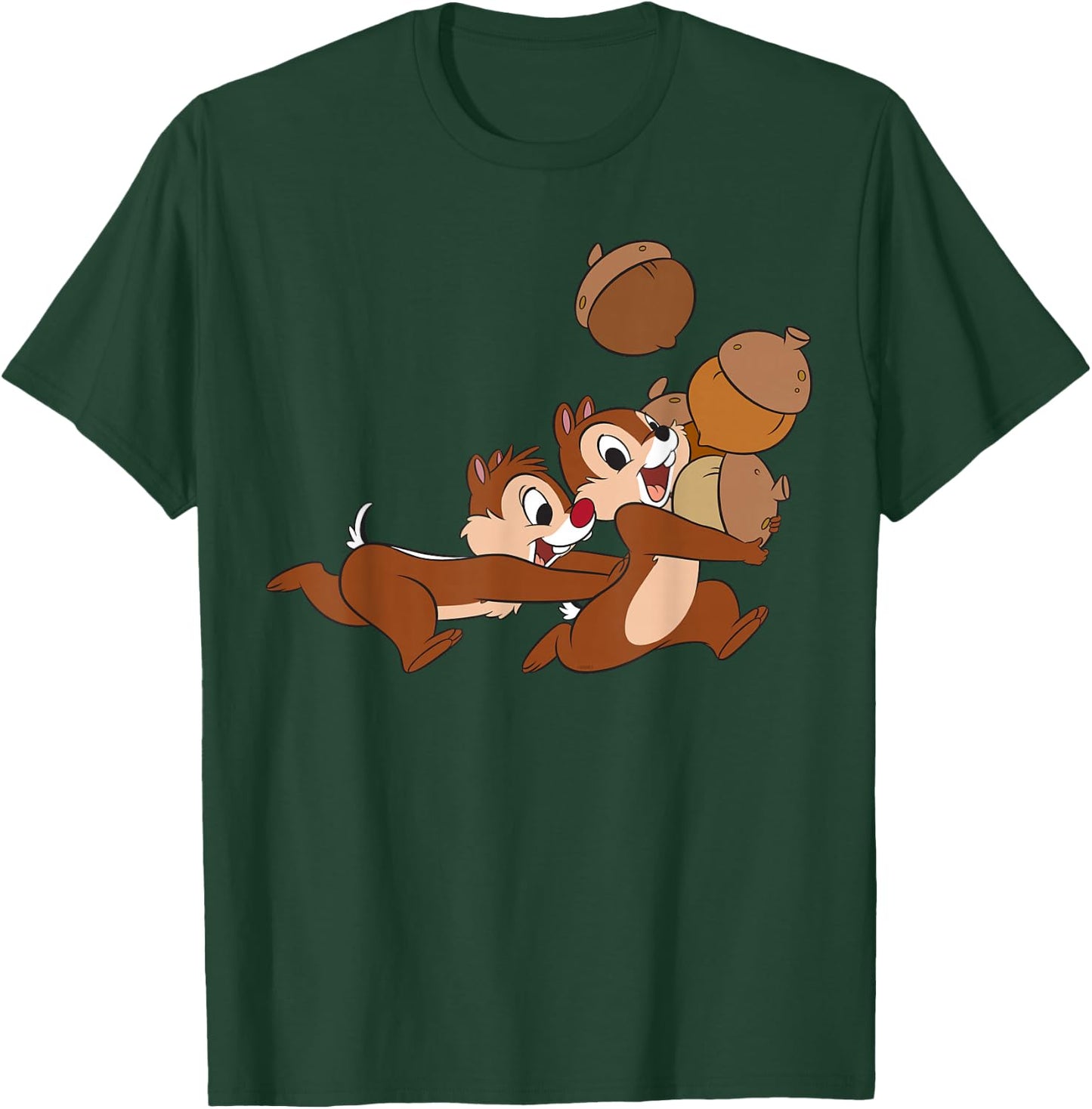 Disney Chip ‘n Dale Chipmunks Acorn Run Small T-Shirt - T-Shirt | Forest