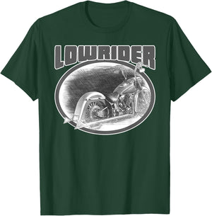 Chicano Cholo Latino Lowrider Bike Chicano Motorcycles T-Shirt - T-Shirt | Forest