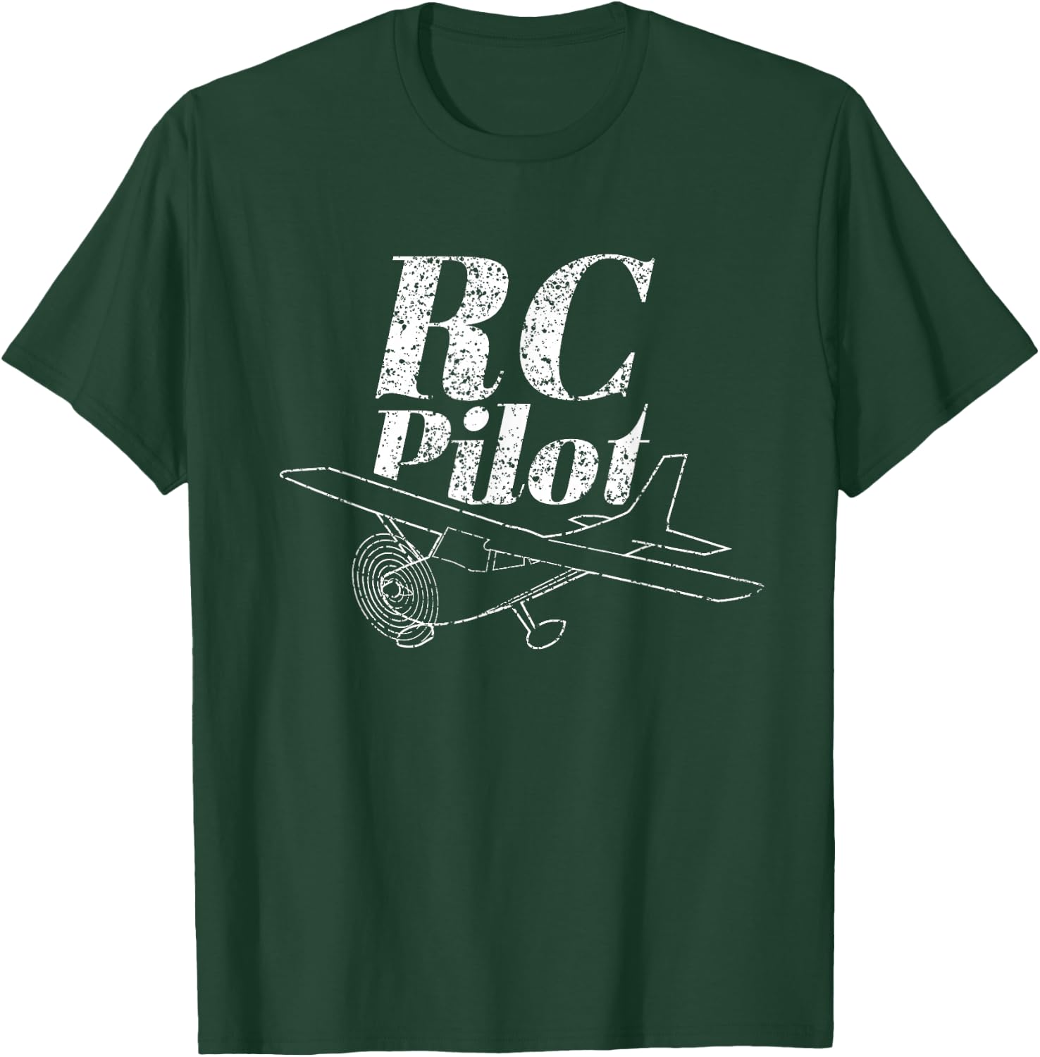 Rc Pilot Radio Control Remote Controlled Flying T-Shirt - T-Shirt | Forest