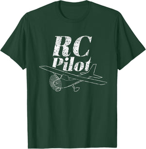 Rc Pilot Radio Control Remote Controlled Flying T-Shirt - T-Shirt | Forest