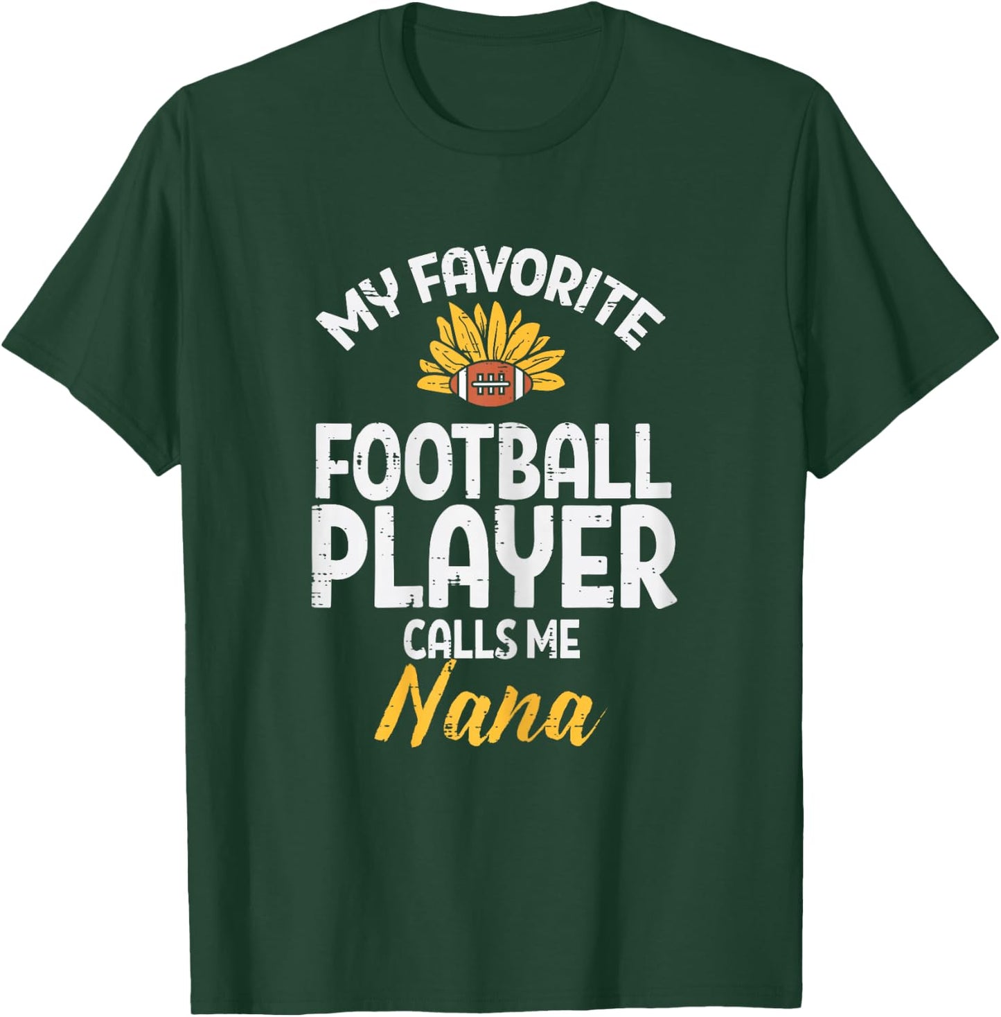 Favorite American Football Player Nana Grandma Mimi Women T-Shirt - T-Shirt | Forest