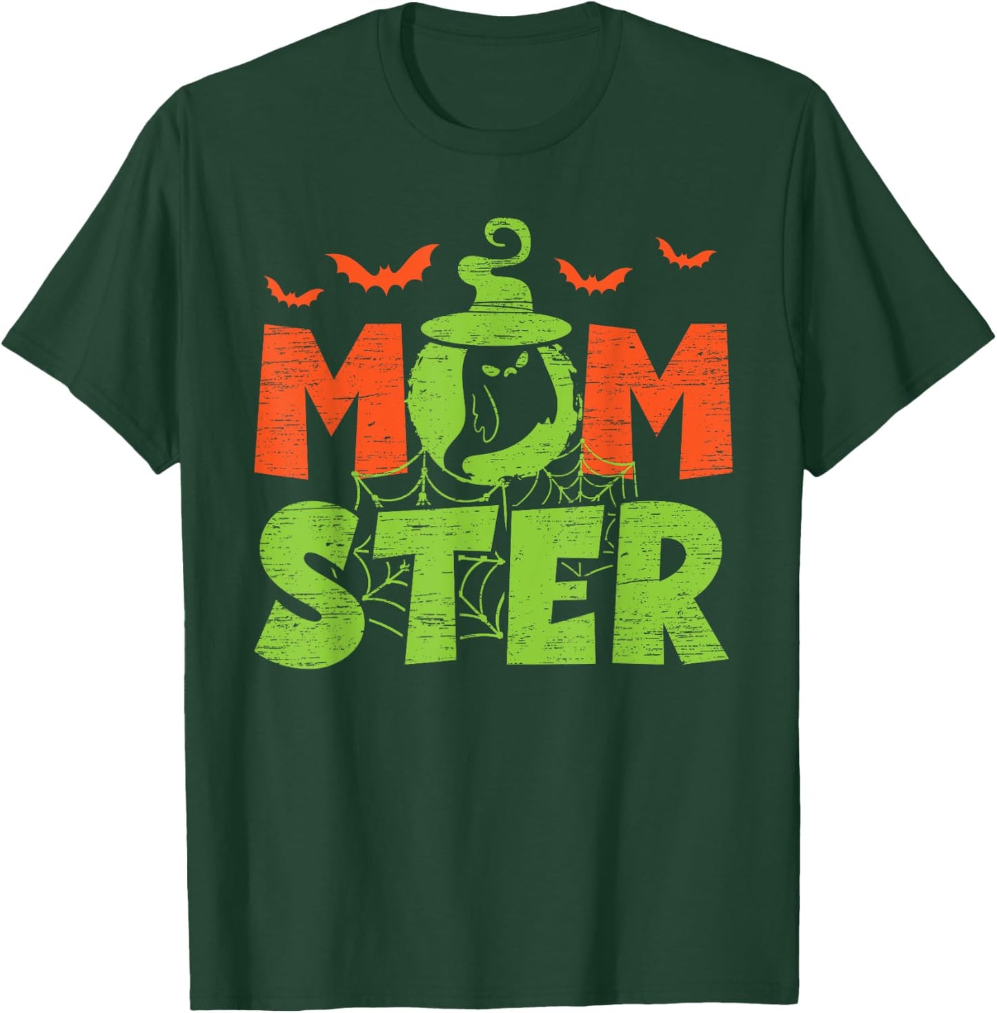 Momster Ghost Mom Monster T-Shirt - T-Shirt | Forest