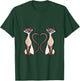 Siam Cat Heart Design Cat Lovers T-Shirt - T-Shirt | Forest