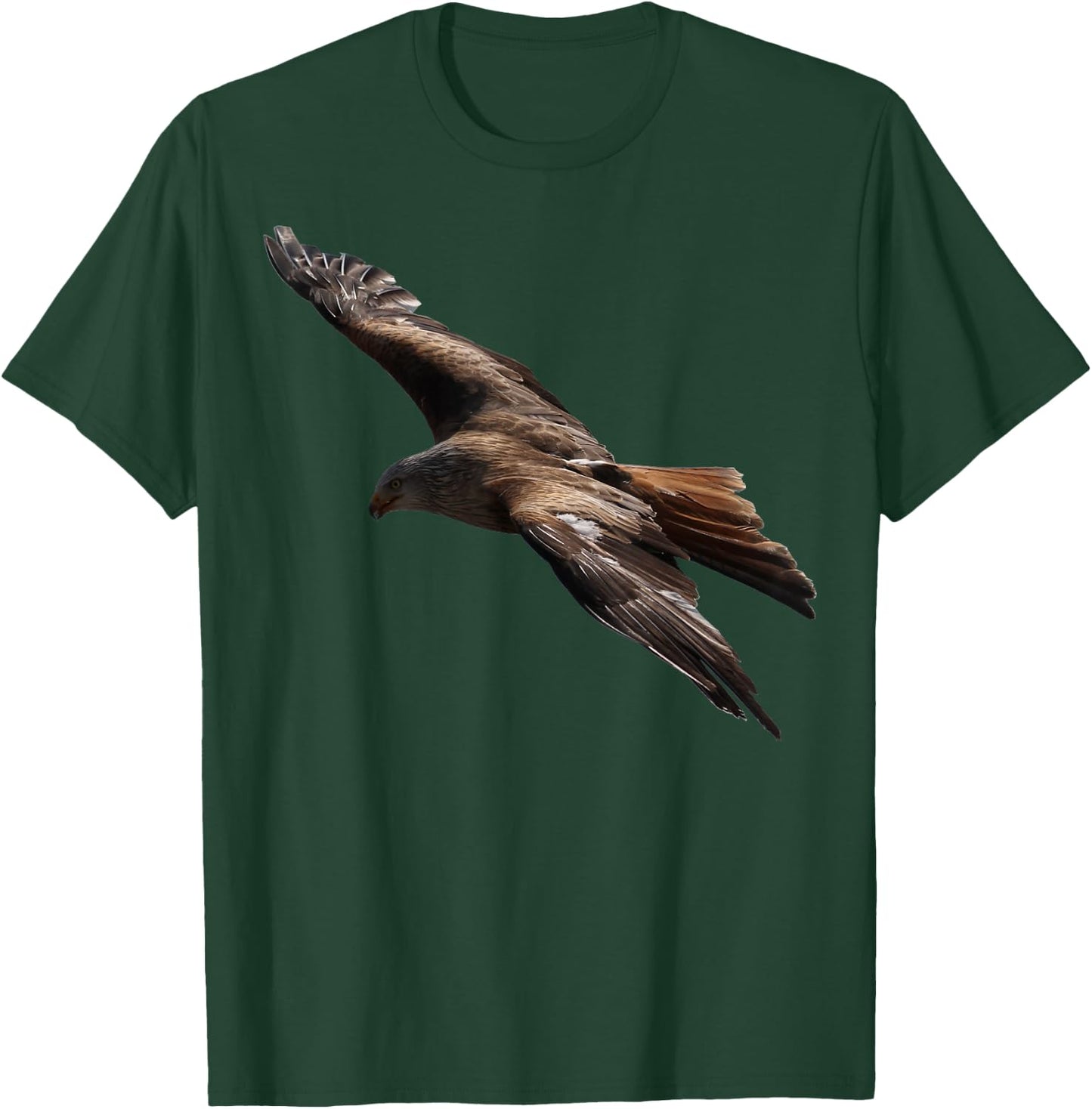 Golden Eagle Flight Birding Raptor Photo Bird Lover T-Shirt - T-Shirt | Forest