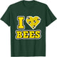 Bee Shirt - I Love Bees T-Shirt - T-Shirt | Forest
