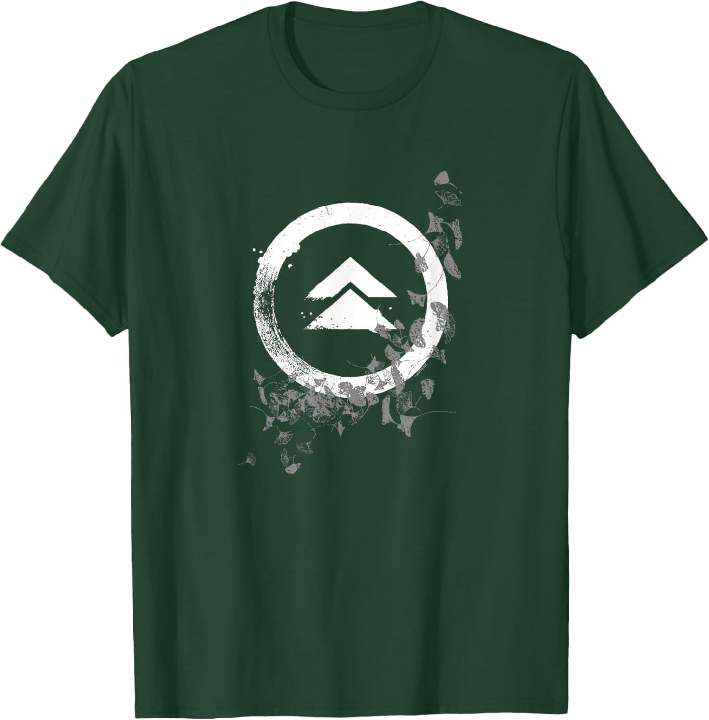 Ghost of Tsushima Crest with Leaves T-Shirt - T-Shirt | Forest