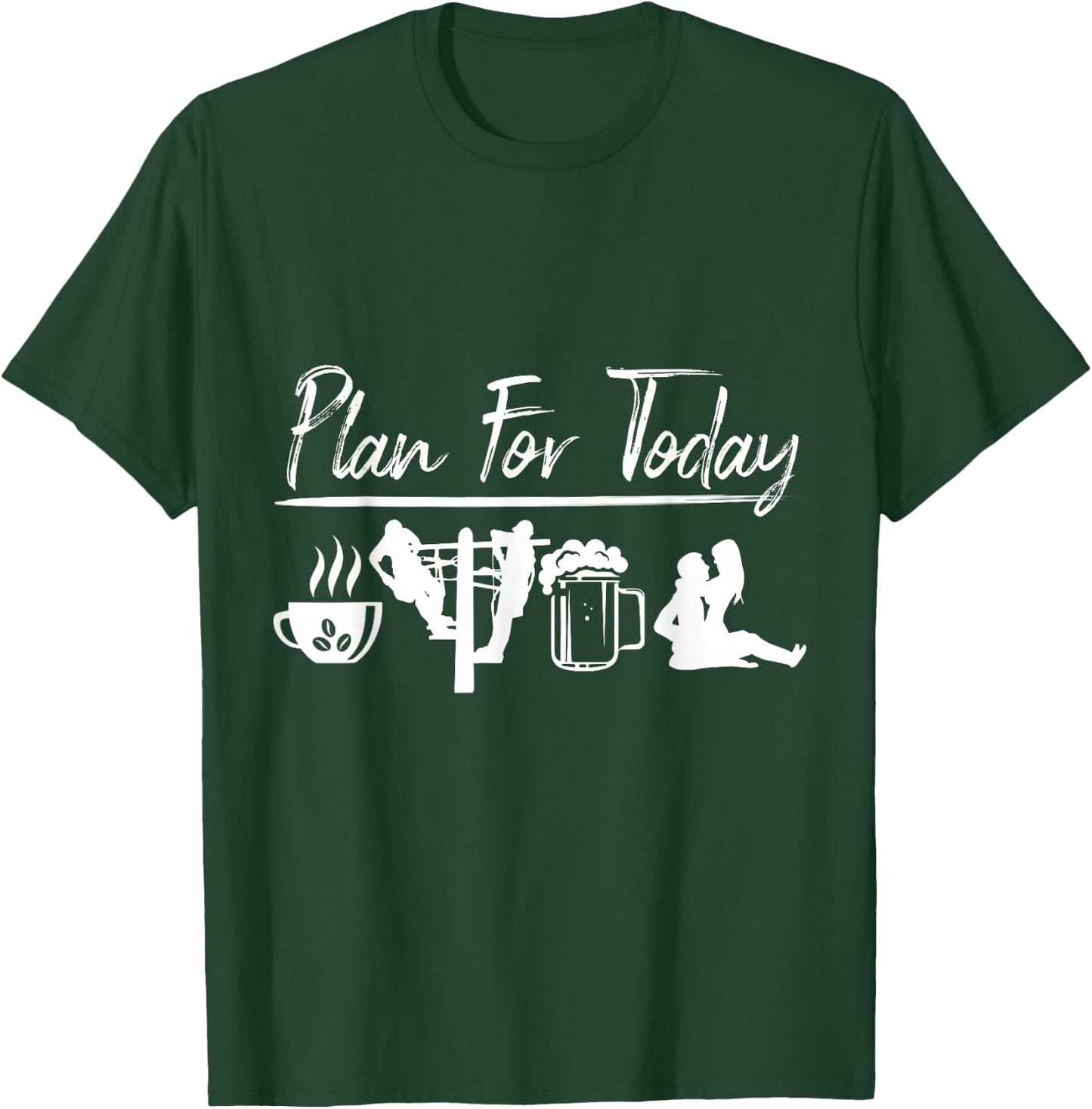 Lineman Day Plan Serving Electricity For All T-Shirt - T-Shirt | Forest