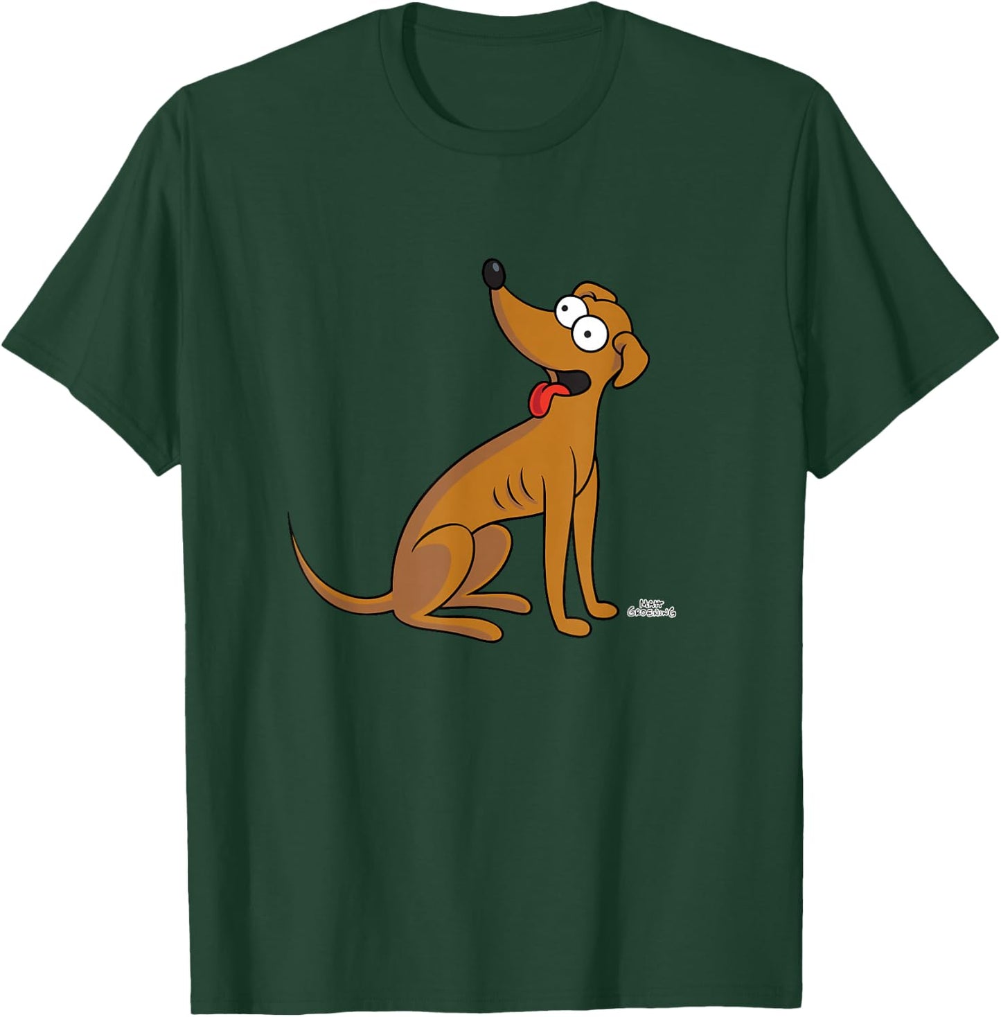 The Simpsons Santa's Little Helper T-Shirt - T-Shirt | Forest