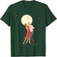 Love Dancing In The Moonlight With Light Stars In Dark Night T-Shirt - T-Shirt | Forest
