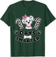 100th Days Of School / 101 Days Smarter 100 for Girls Kids T-Shirt - T-Shirt | Forest