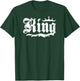 Drag King with Crown Gay Pride T-Shirt - T-Shirt | Forest