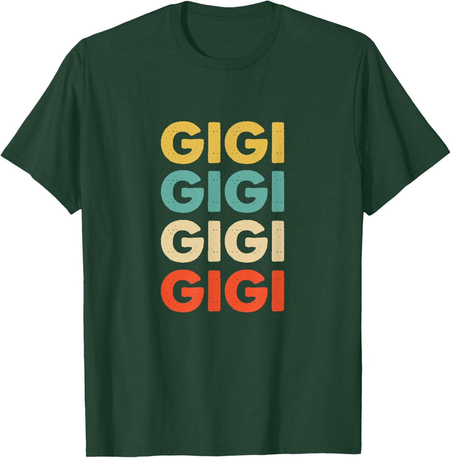 Gigi Name T-Shirt - T-Shirt | Forest