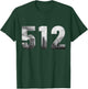 Austin 512 Area Code Skyline Texas Pride Vintage T-Shirt - T-Shirt | Forest