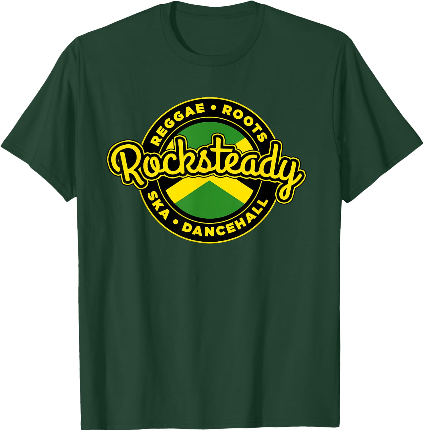 Rocksteady Skinhead Reggae Roots Ska Dancehall Jamaican T-Shirt - T-Shirt | Forest