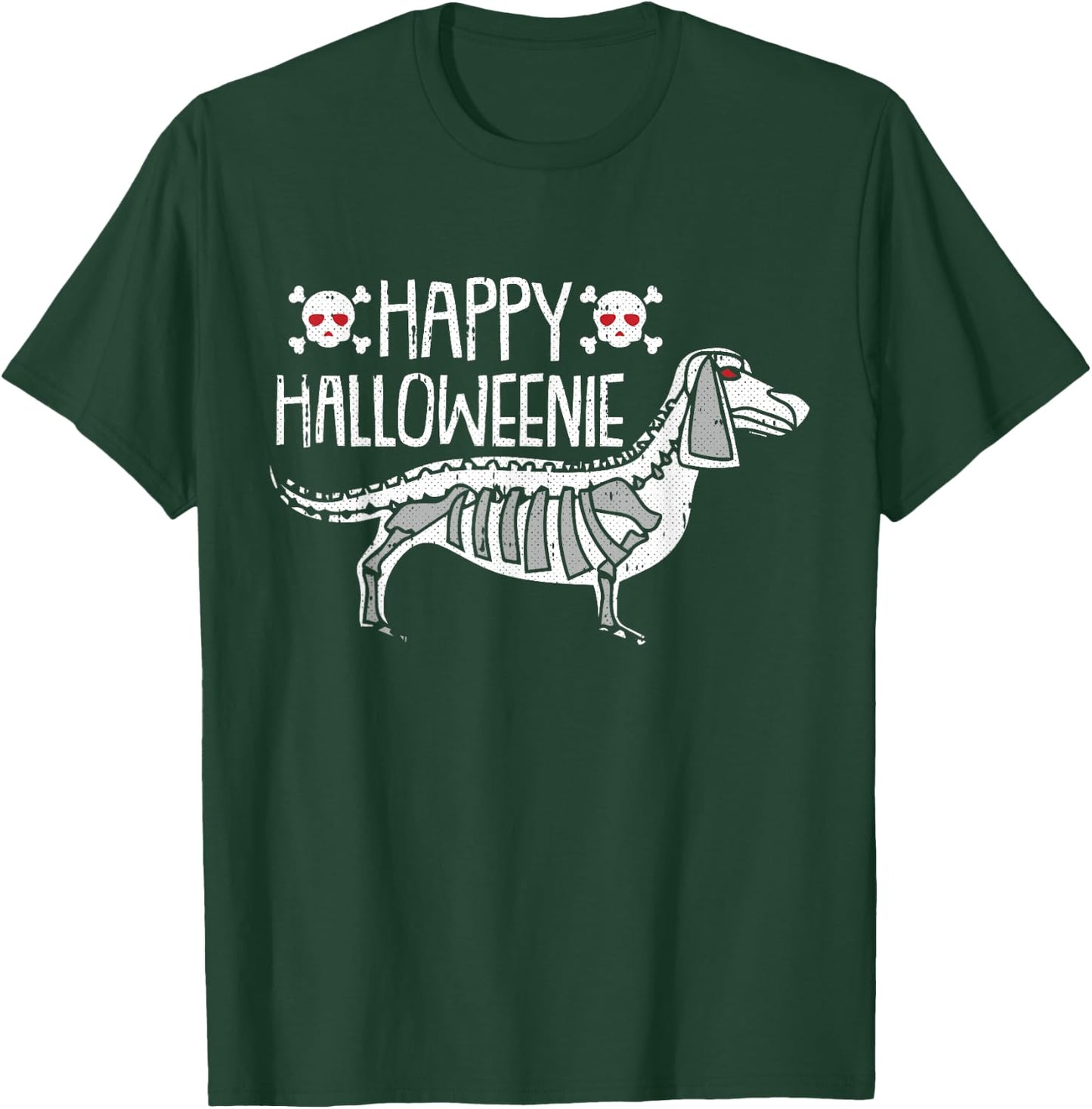 Happy Halloweenie Lazy Halloween Costume Dachshund Doxie T-Shirt - T-Shirt | Forest