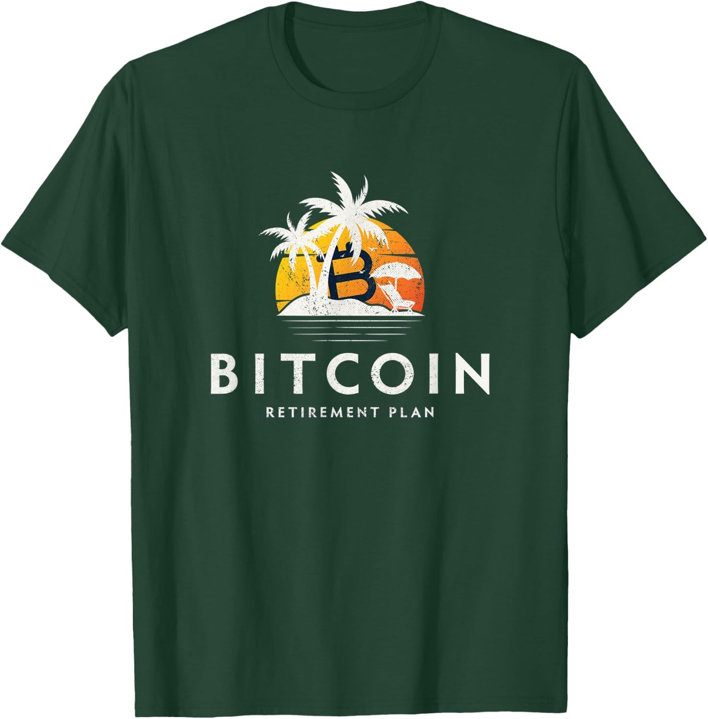 Bitcoin My Retirement Plan, Funny Investing T-Shirt - T-Shirt | Forest