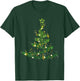 Christmas Tree Musical Notes Song Xmas Musician Pajama T-Shirt - T-Shirt | Forest