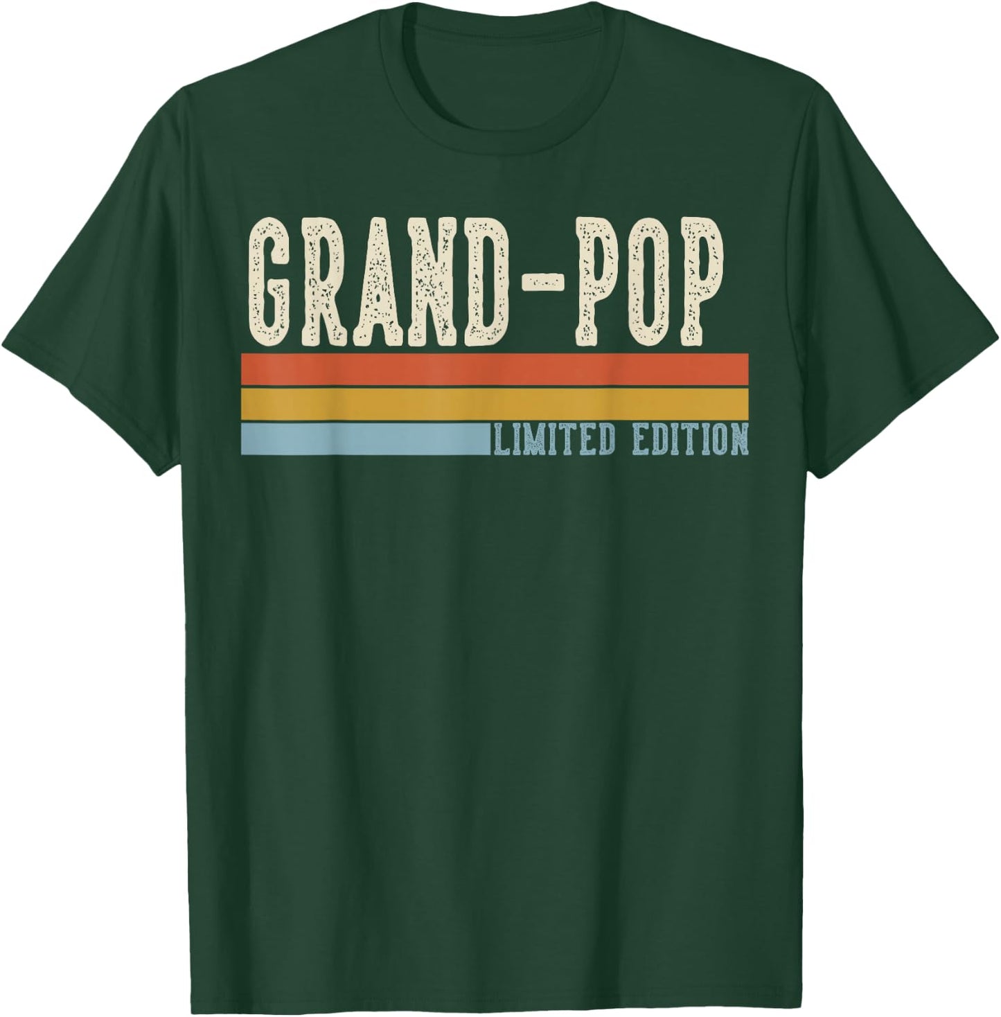 Grand-POP Vintage Grandpa Retro Fathers Day T-Shirt - T-Shirt | Forest