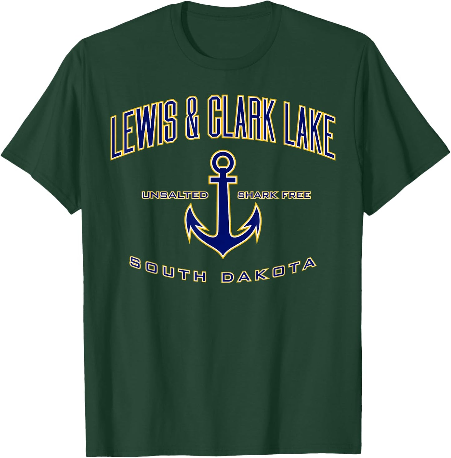 Lewis & Clark Lake SD T-Shirt - T-Shirt | Forest