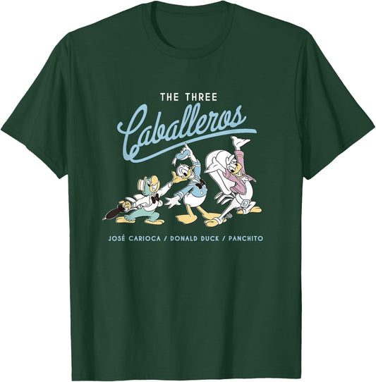 Disney The Three Caballeros Retro Donald Duck T-Shirt - T-Shirt | Forest
