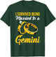 I Survived Being Married To Gemini Twins Constellation T-Shirt - T-Shirt | Forest