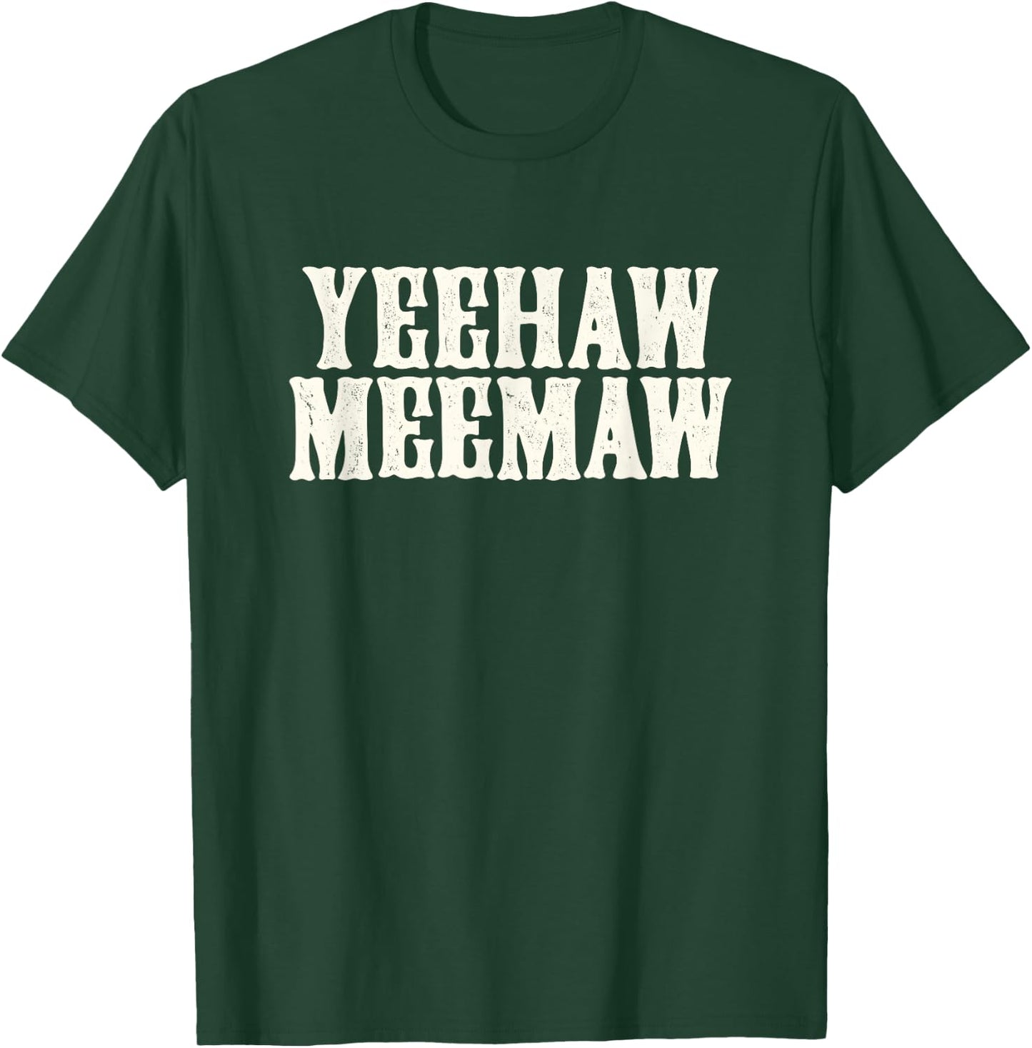 Funny Yeehaw meemaw spring break cruise beach shirt T-Shirt - T-Shirt | Forest