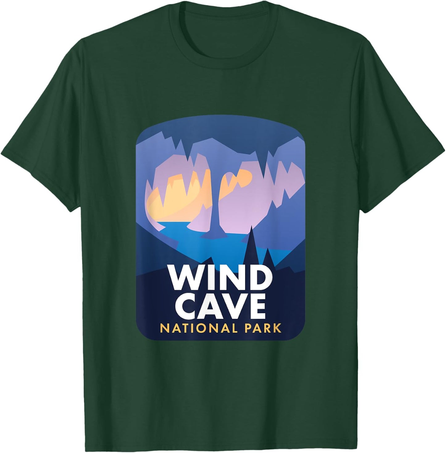 Wind Cave National Park T-Shirt - T-Shirt | Forest