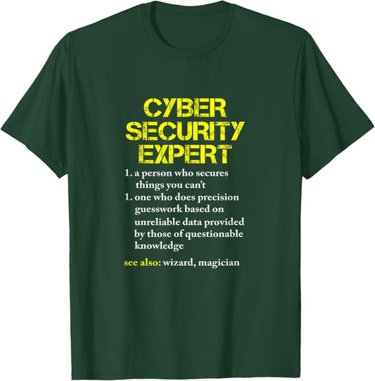 Cybersecurity Geek Computer Science Software Engineer T-Shirt - T-Shirt | Forest