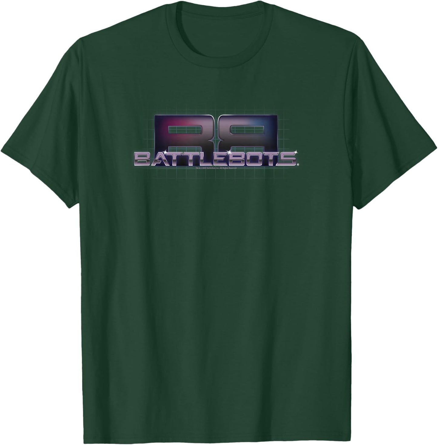 BattleBots Grid Logo T-Shirt - T-Shirt | Forest