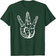Westside Bandana Hand Shield Gangsta Rap T-Shirt - T-Shirt | Forest