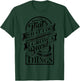 That's What I Do I Grow A Beard And I Know Things Gift T-Shirt - T-Shirt | Forest