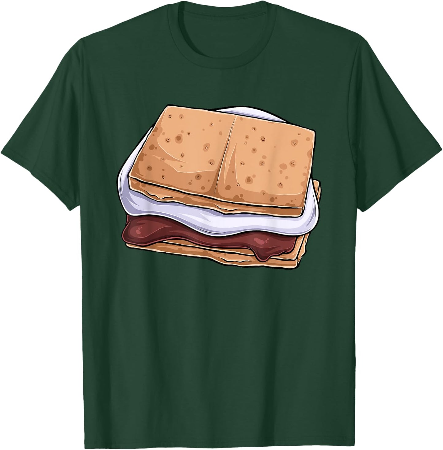 S'mores Costume Group Camping T-Shirt - T-Shirt | Forest