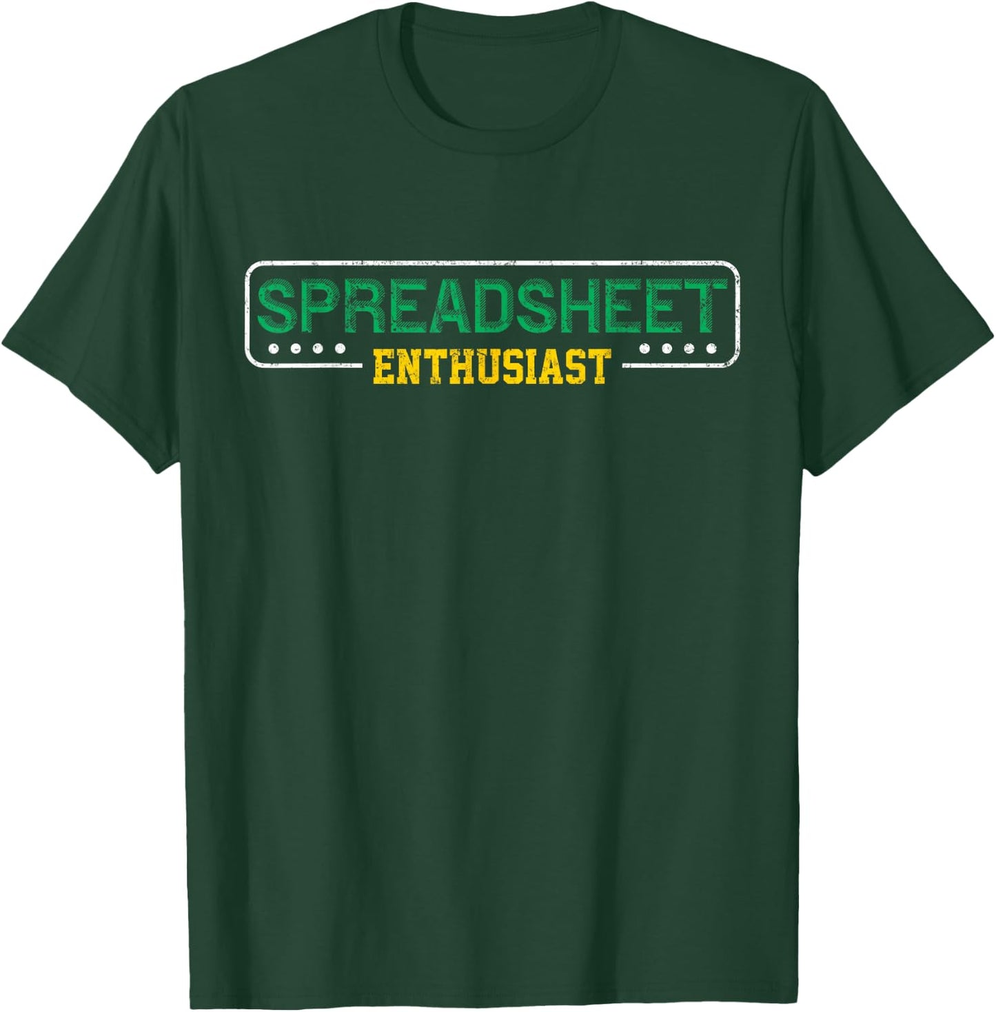 Spreadsheet Accountant CPA Fun Bookkeeper Funny Gift T Shirt T-Shirt - T-Shirt | Forest