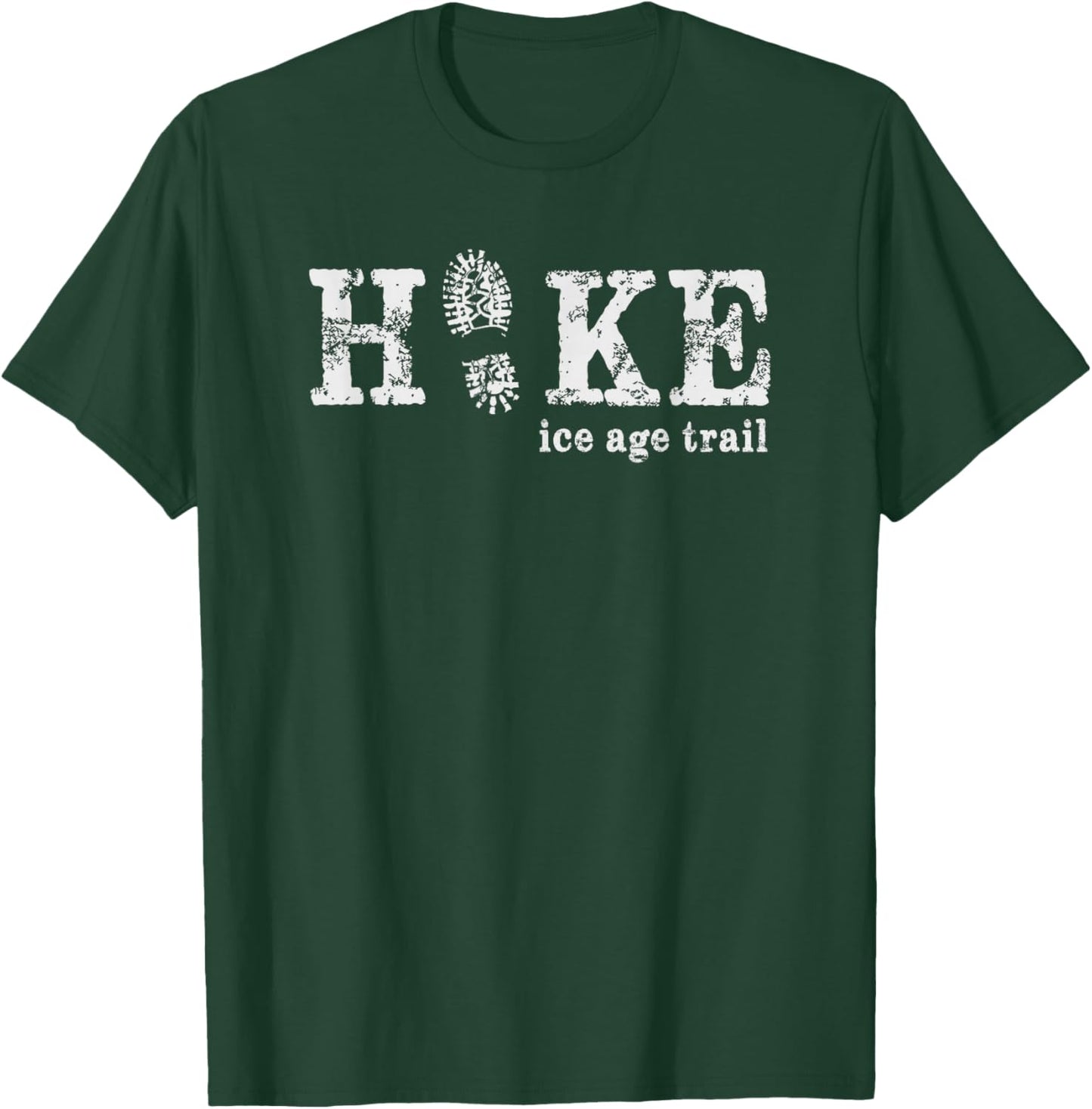 Hike the Ice Age National Scenic Trail Wisconsin T-Shirt - T-Shirt | Forest
