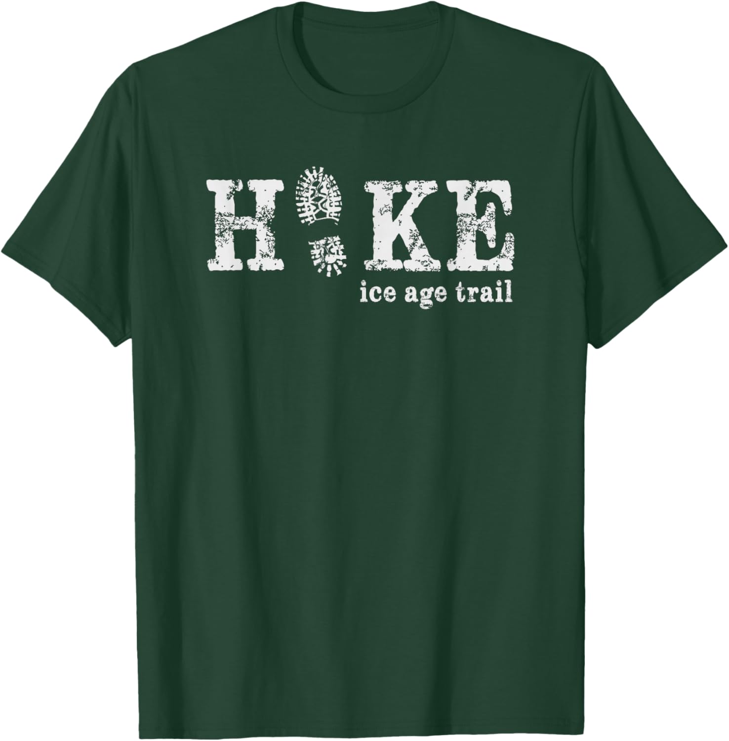 Hike the Ice Age National Scenic Trail Wisconsin T-Shirt - T-Shirt | Forest