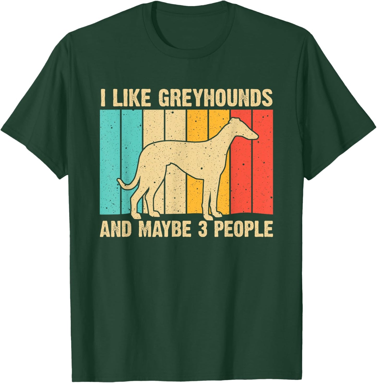 Funny Greyhound Design Men Women Italian Greyhound Dog Lover T-Shirt - T-Shirt | Forest