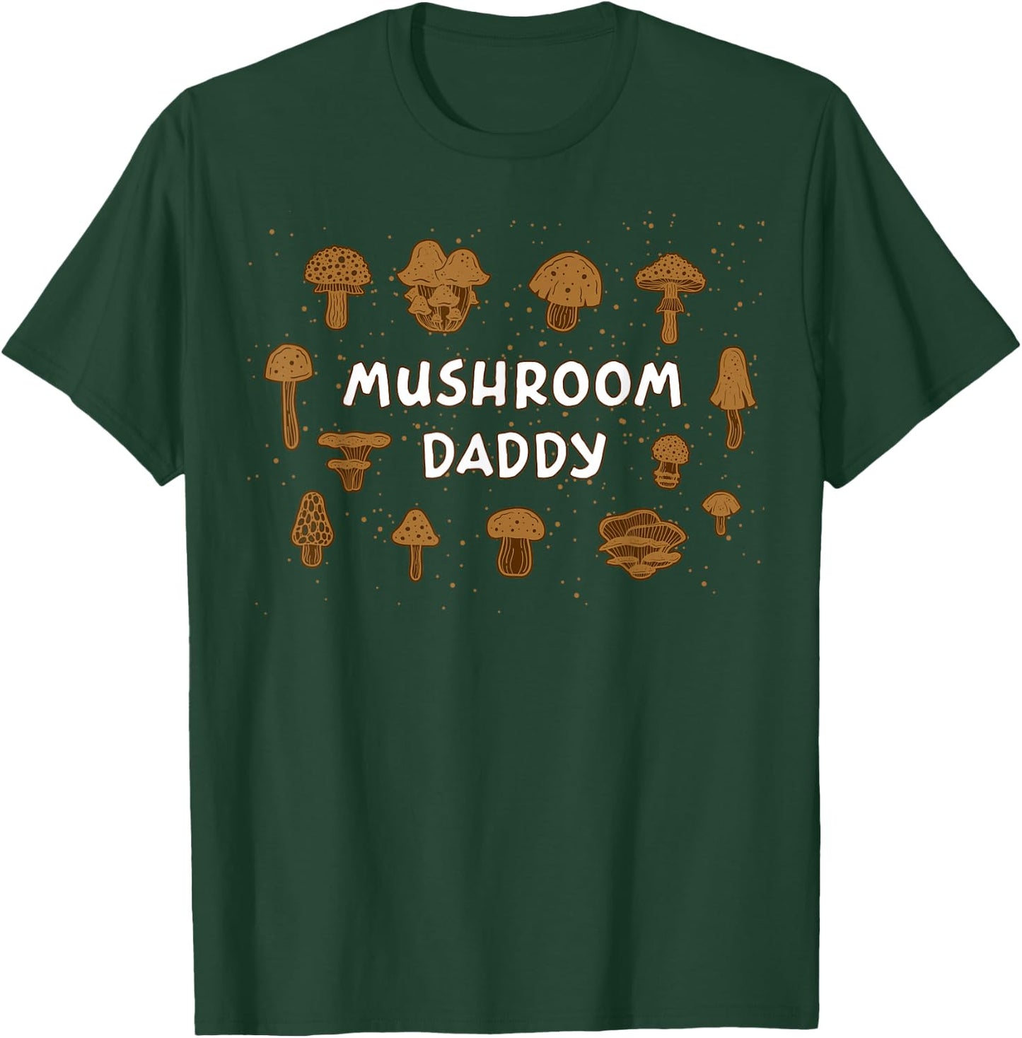 Retro Mushroom Daddy T-Shirt - T-Shirt | Forest
