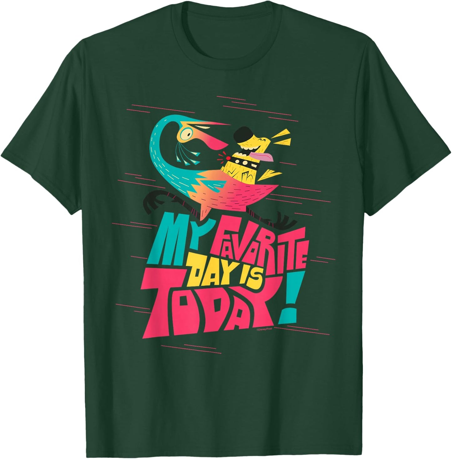 Disney and Pixar’s Up Kevin Dug My Favorite Day is Today T-Shirt - T-Shirt | Forest