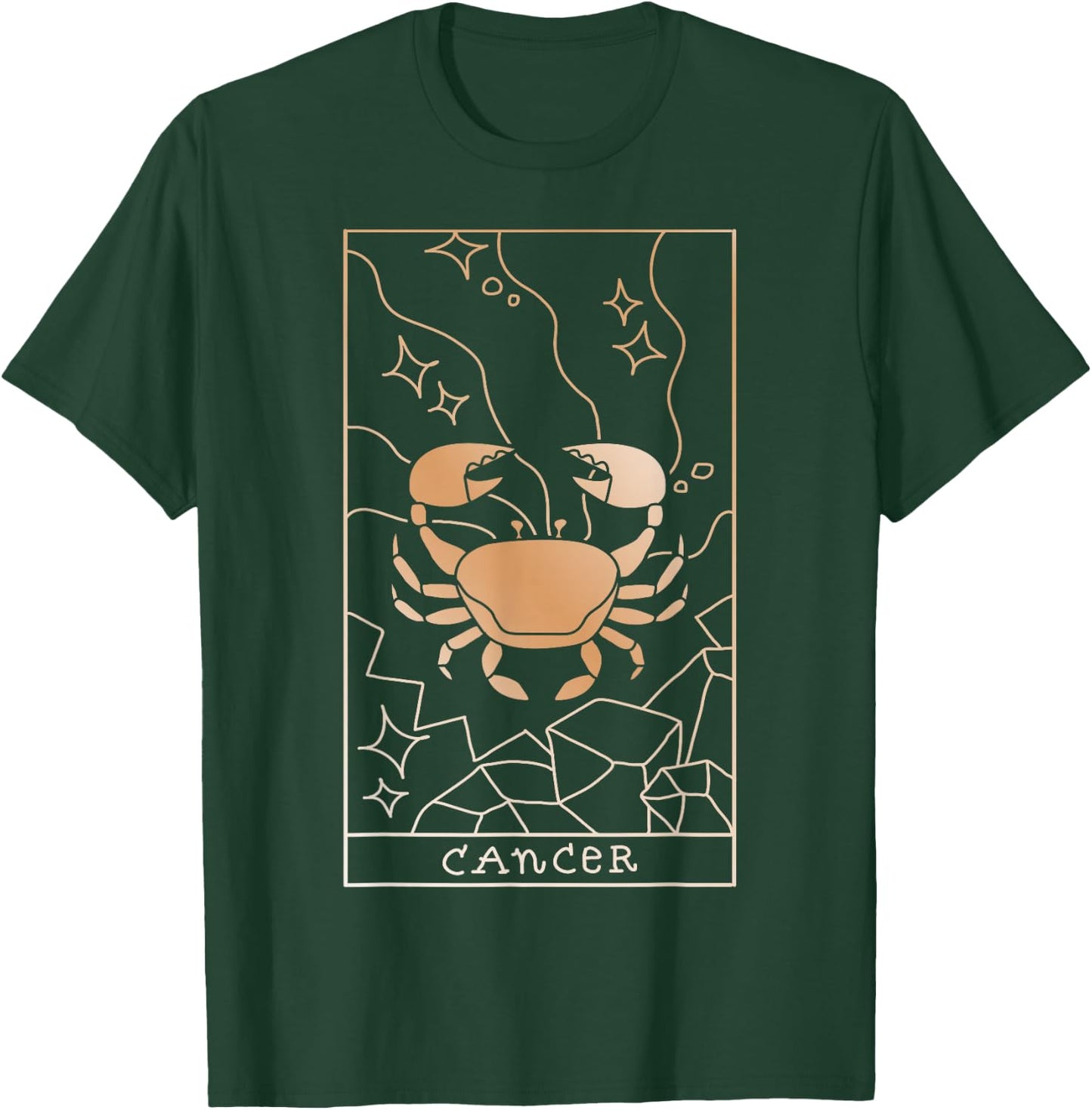 Cancer Zodiac T-Shirt - T-Shirt | Forest
