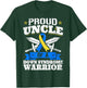 Proud Uncle Of A Down Syndrome Warrior Trisomy 21 T-Shirt - T-Shirt | Forest