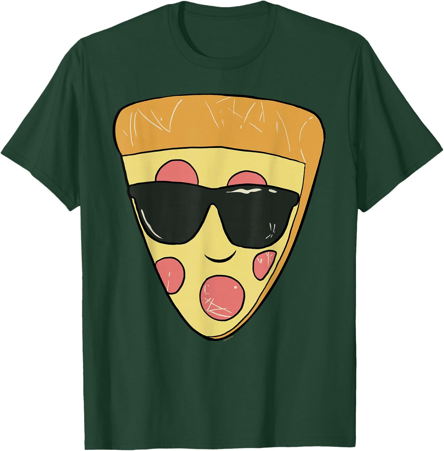 Disney and Pixar's Toy Story 5 Pizza with Sunglasses Sketch T-Shirt - T-Shirt | Forest