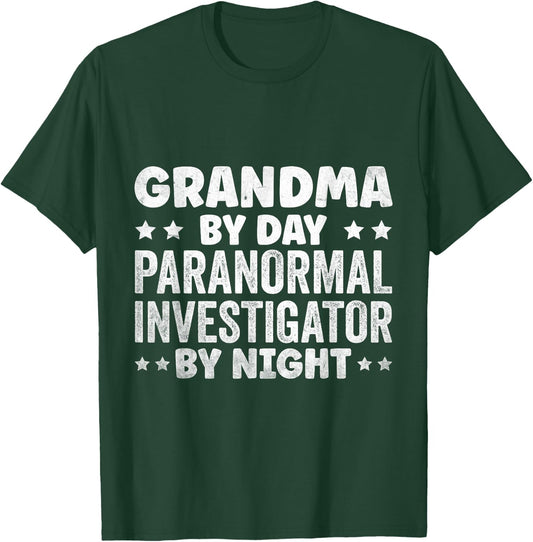 Ghost Hunter Ghost Hunting Paranormal Investigator T-Shirt - T-Shirt | Forest